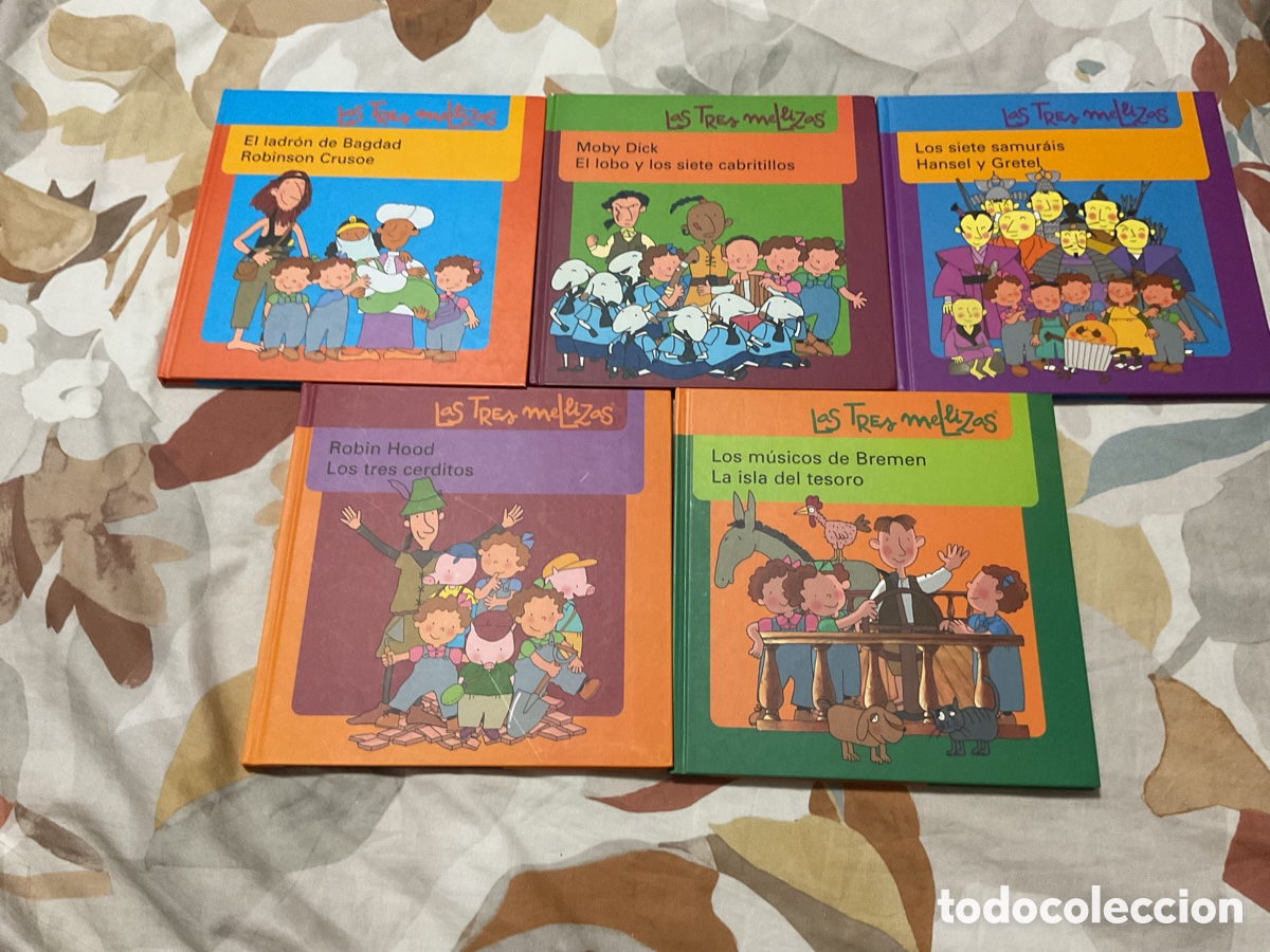 Libros de segunda mano: LAS TRES MELLIZAS 5 libros - Foto 1