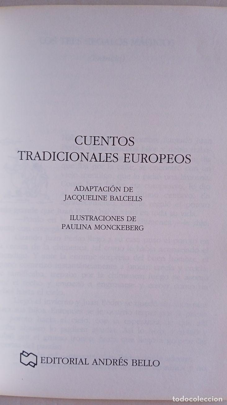 Libros de segunda mano: CUENTOS TRADICIONALES EUROPEOS Editorial Andr&eacute; Bello - Foto 3