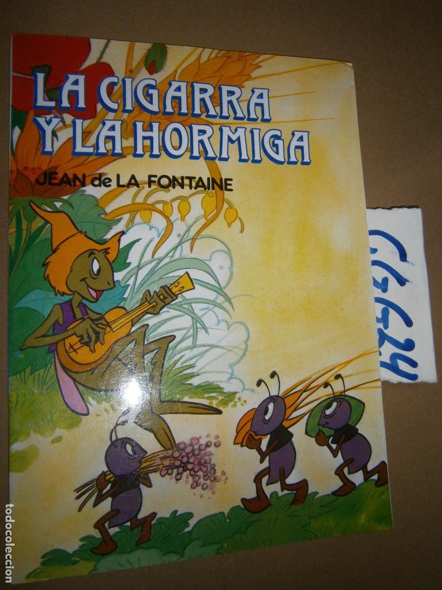 Libros de segunda mano: ANTIGUO CUENTO - LA CIGARRA Y LA HORMIGA - Foto 1