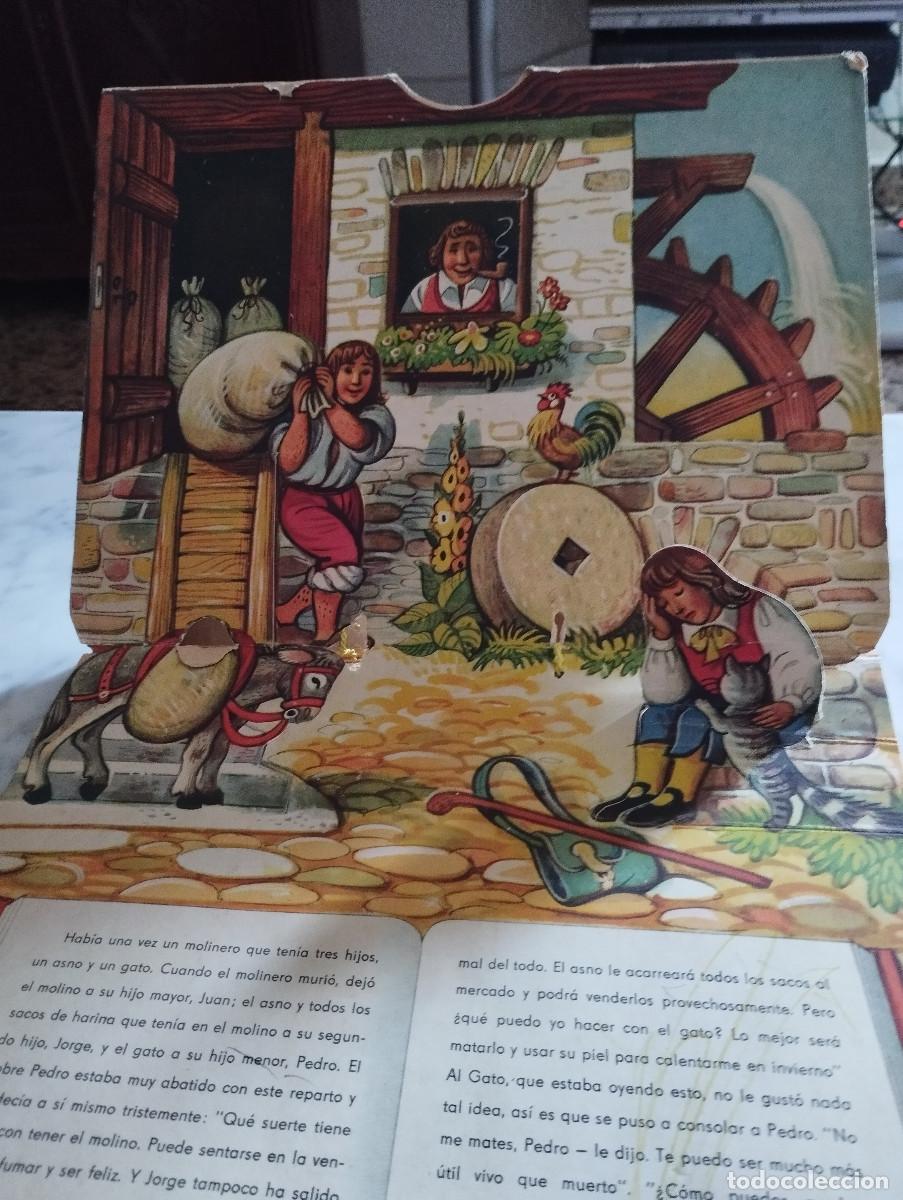 Libros de segunda mano: EL GATO CON BOTAS - LIBROS ANIMADOS DESPLEGABLE - Foto 2