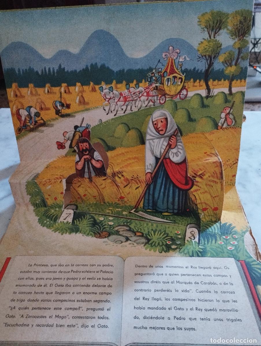 Libros de segunda mano: EL GATO CON BOTAS - LIBROS ANIMADOS DESPLEGABLE - Foto 6