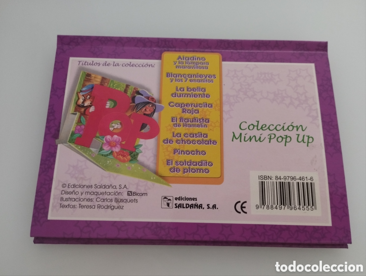 Libros de segunda mano: La Bella durmiente colecci&oacute;n mini pop-up. - Foto 2