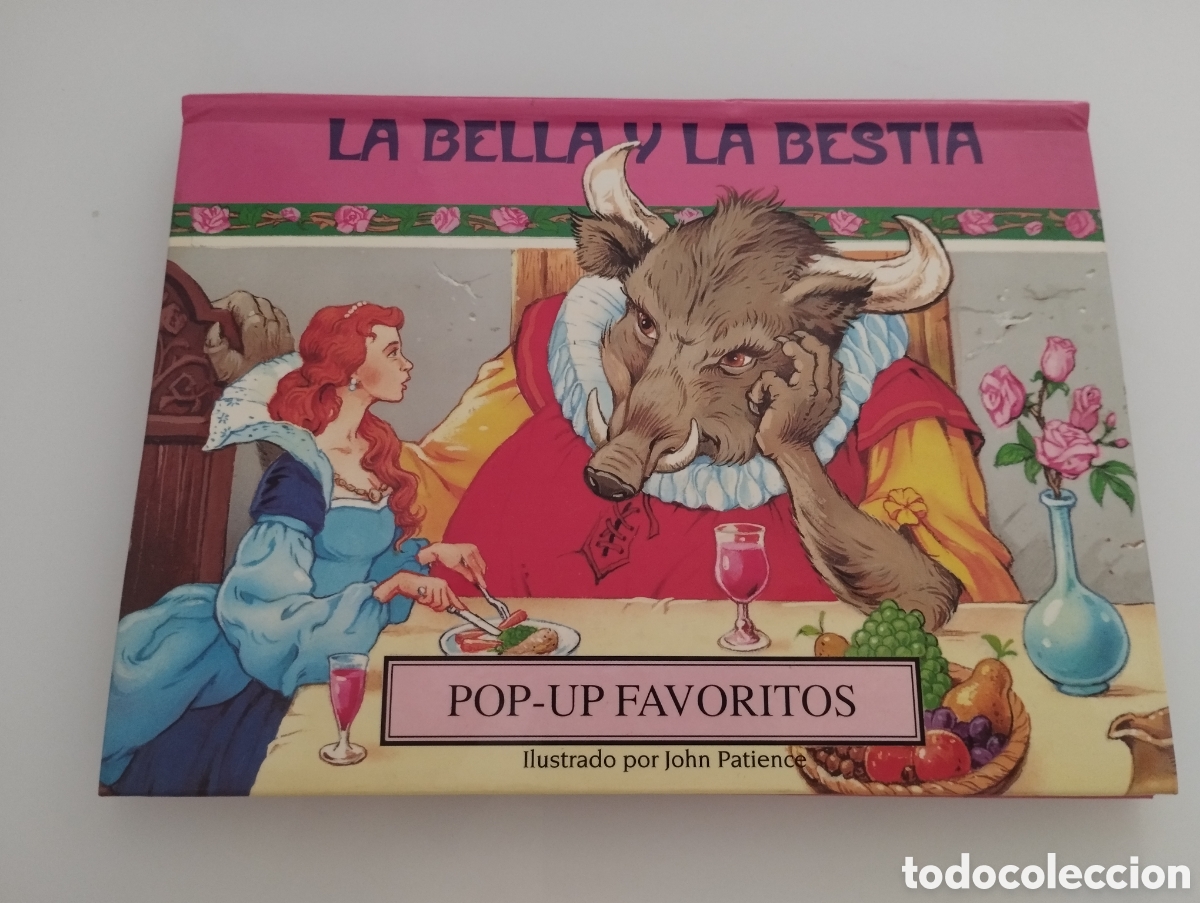 Libros de segunda mano: La Bella y la Bestia, colecci&oacute;n pop-up. - Foto 1