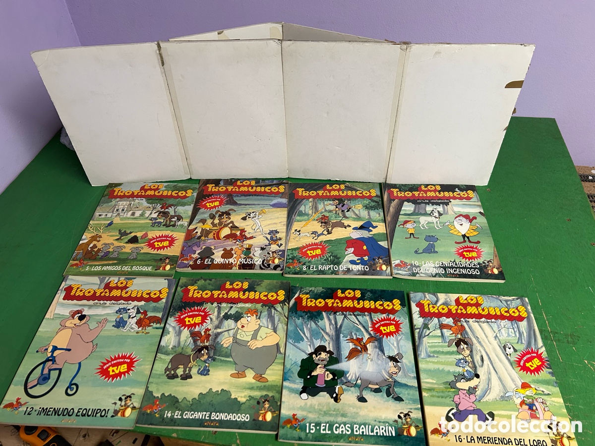 Libros de segunda mano: LOS TROTAMUNDOS LOTE DE 15 CUENTOS