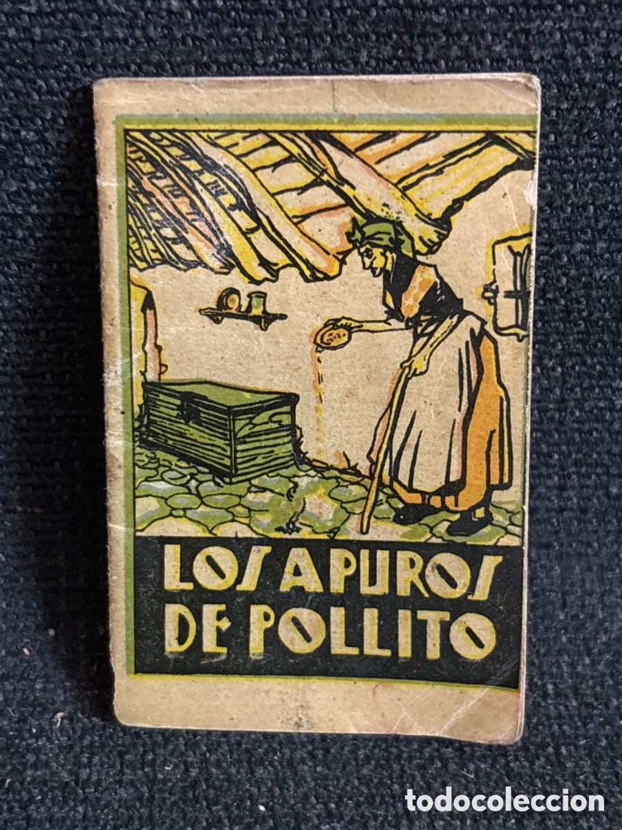 Libros de segunda mano: Cuento en miniatura los apuros de pollito - Foto 1