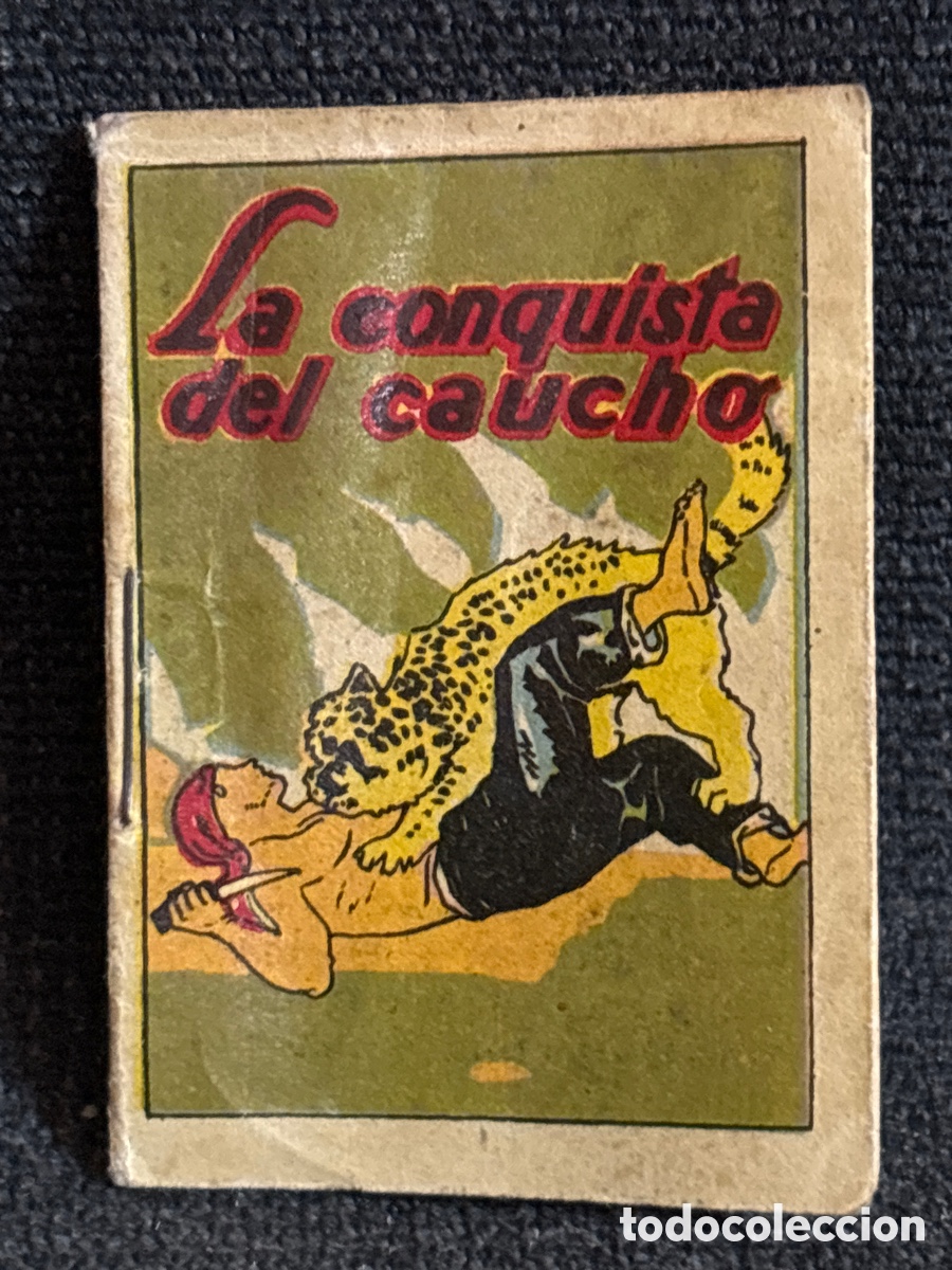 Libros de segunda mano: Cuento en miniatura la conquista del caucho - Foto 2