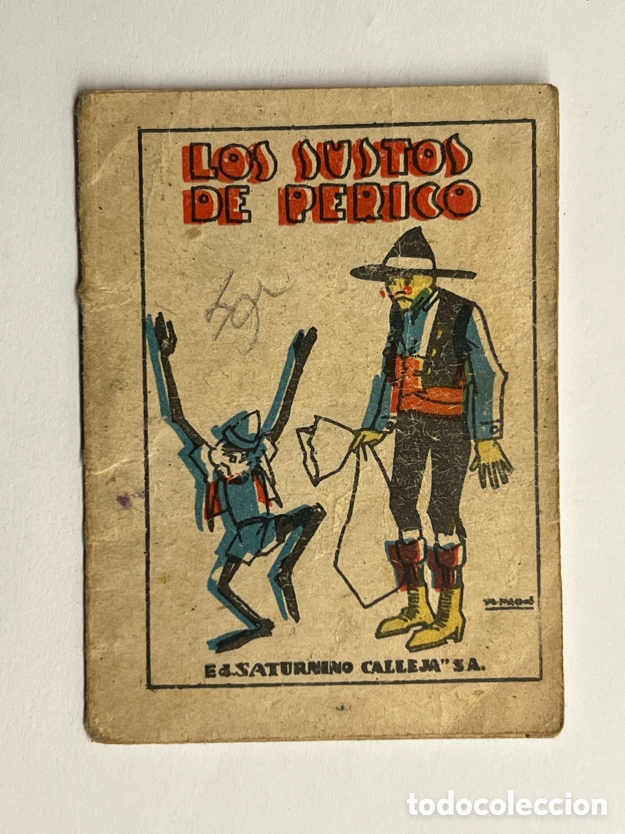 Libros de segunda mano: CUENTO DE CALLEJA. LOS SUSTOS DE PERICO SERIE V, TOMO N&ordm;9