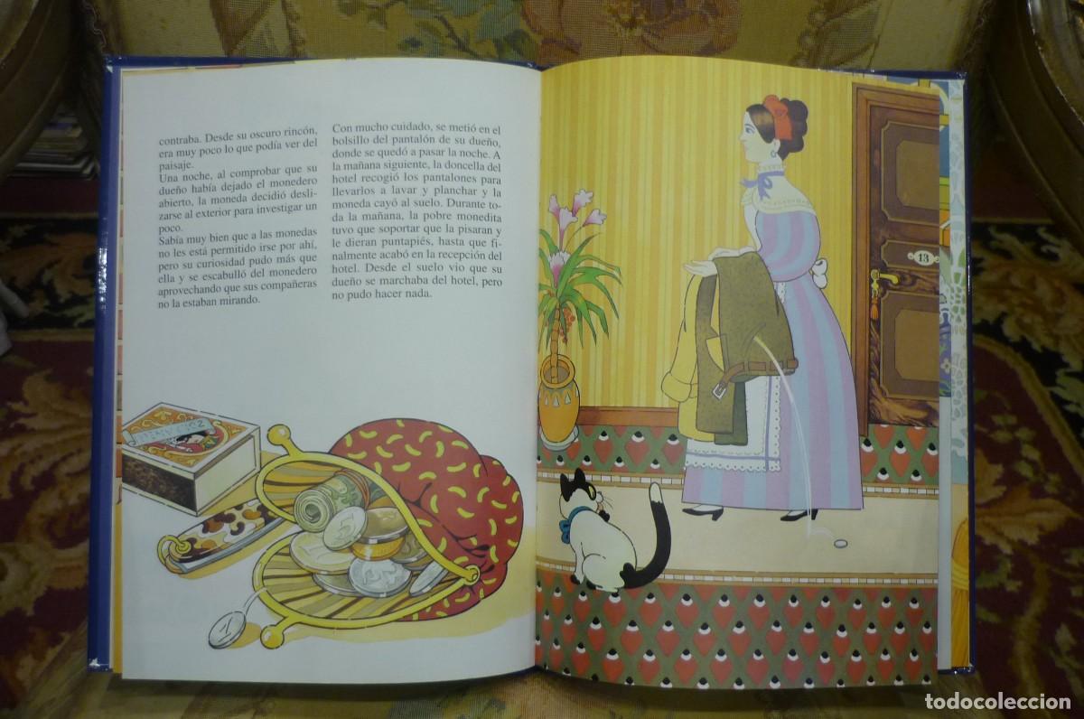 Libros de segunda mano: CUENTOS UNIVERSALES: LA MONEDA DE PLATA. EDICIONES ORBIS 1996. - Foto 5