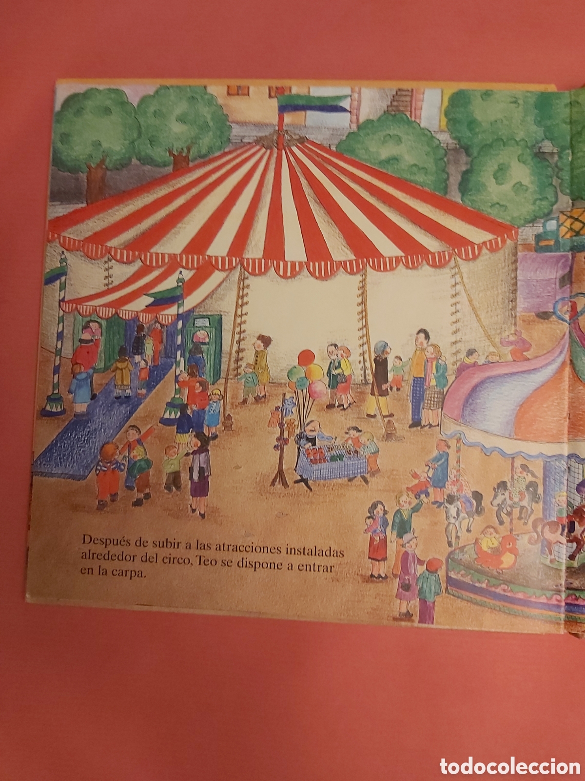 Libros de segunda mano: TEO EN EL CIRCO # VIOLETA DENOU # EL PAIS # TIMUN MAS - Foto 3