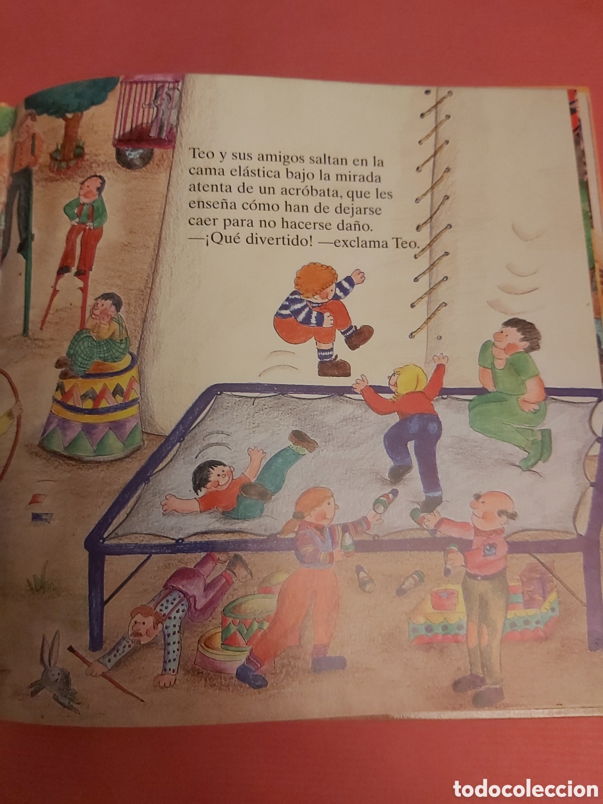 Libros de segunda mano: TEO EN EL CIRCO # VIOLETA DENOU # EL PAIS # TIMUN MAS - Foto 4