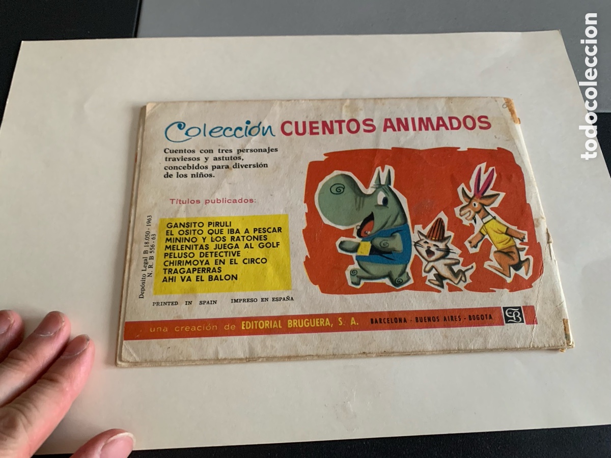 Libros de segunda mano: Cuento Animado BRUGUERA 1963. TRAGA-PERRAS - Foto 2