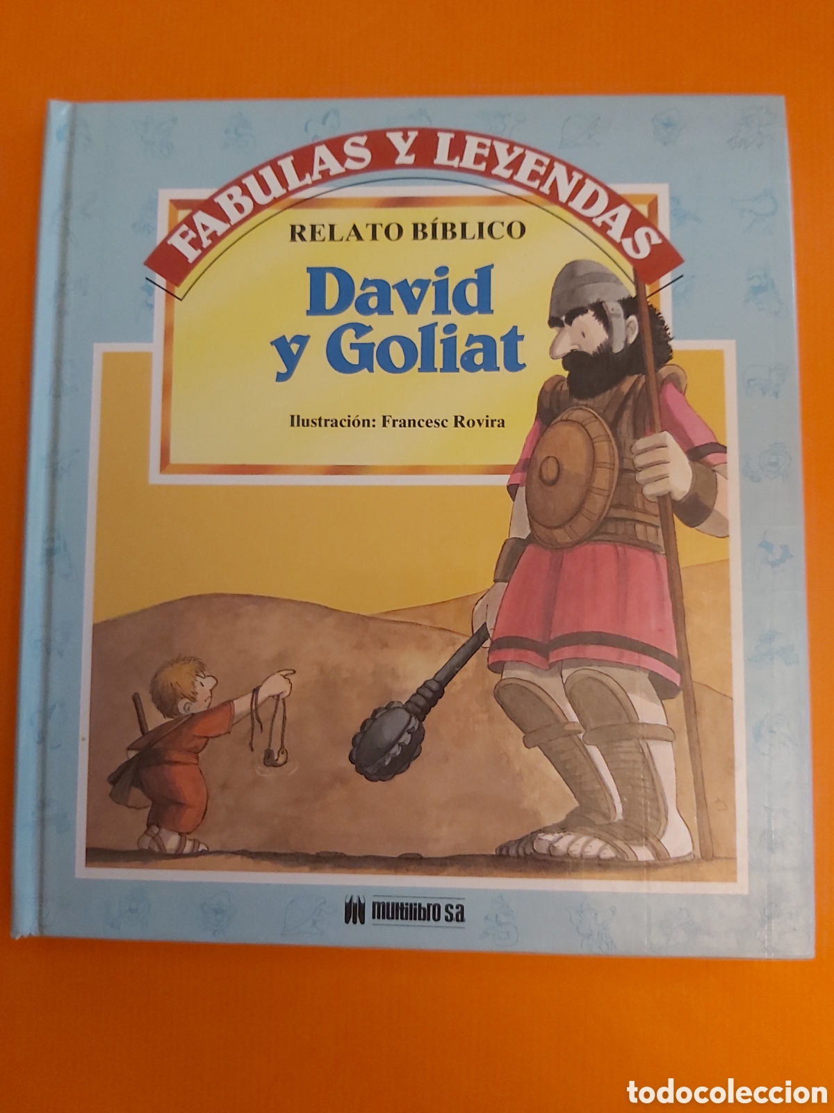 Libros de segunda mano: FABULAS Y LEYENDAS / DAVID Y GOLIAT # MULTILIBRO 1989 - Foto 1