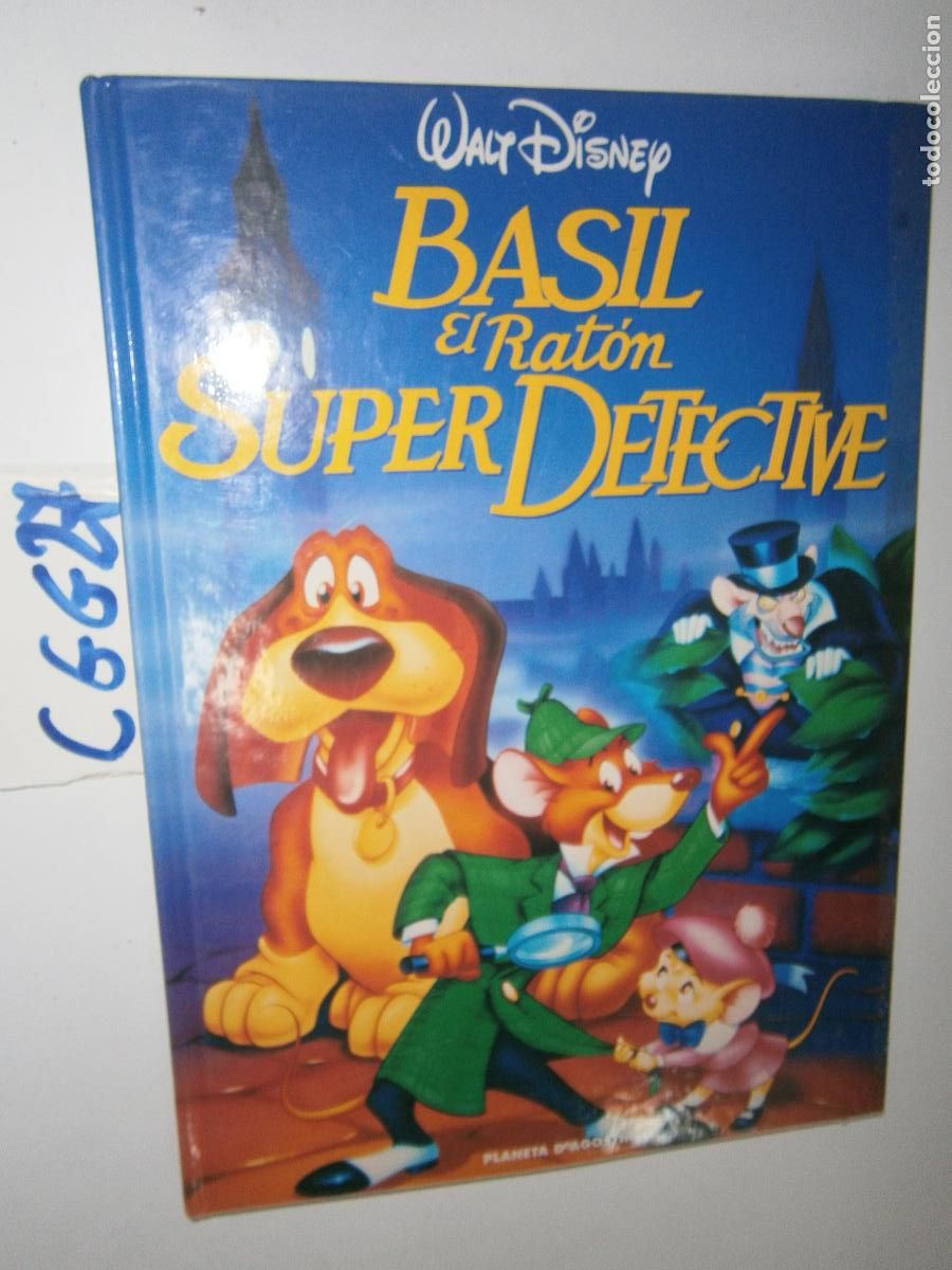 Libros de segunda mano: BASIL EL RATON SUPER DETECTIVE - Foto 1