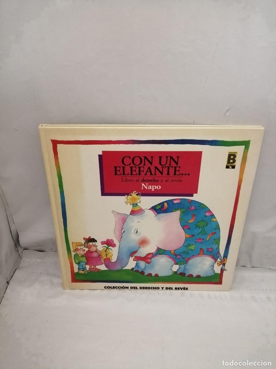 Gebrauchte B&uuml;cher: Con un Elefante (Primera edici&oacute;n 1989, tapa dura, Colecci&oacute;n: Del Derecho y del Rev&eacute;s)