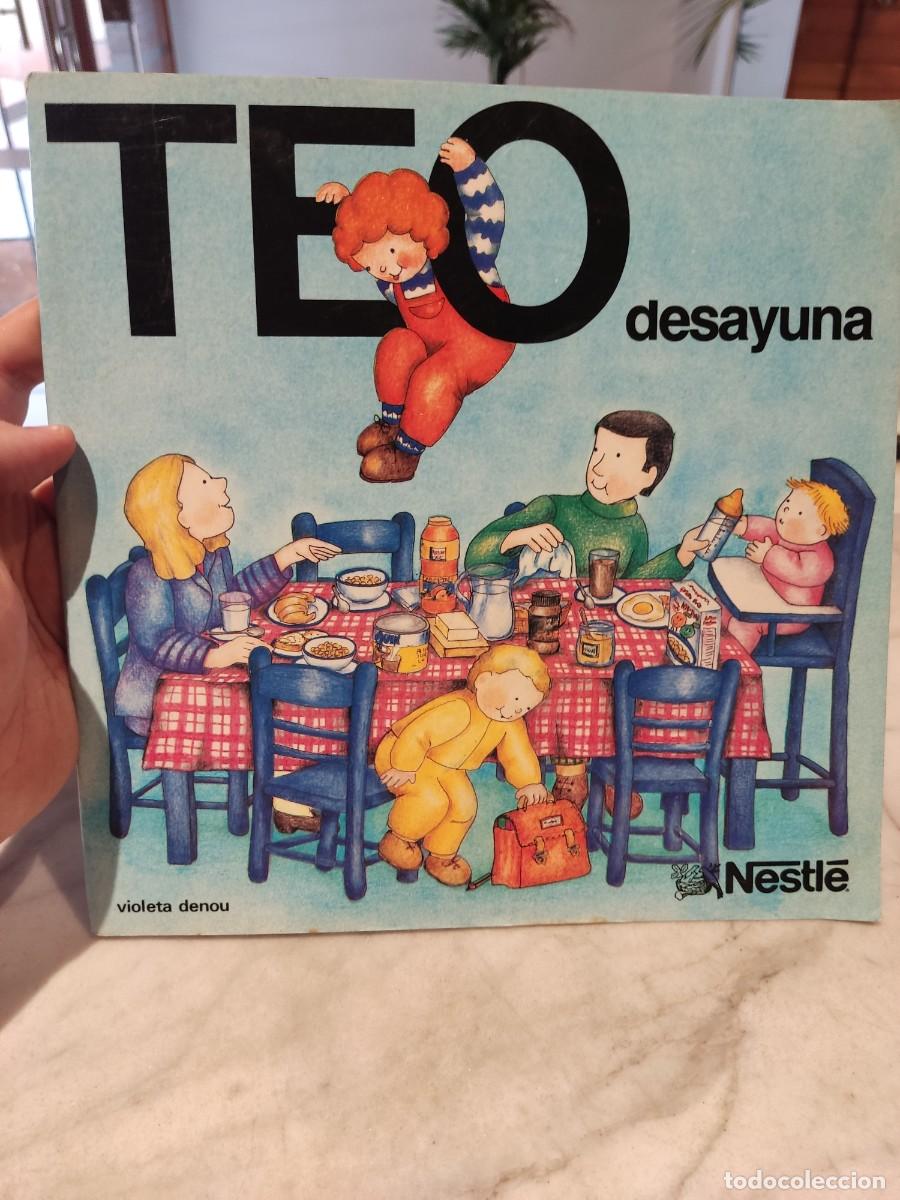 Libros de segunda mano: TEO DESAYUNA - VIOLETA DENOU - NESTLE - Foto 1