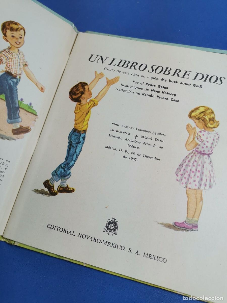 Libros de segunda mano: UN LIBRO SOBRE DIOS - MEXICO--NOVARO 1957 - Foto 9