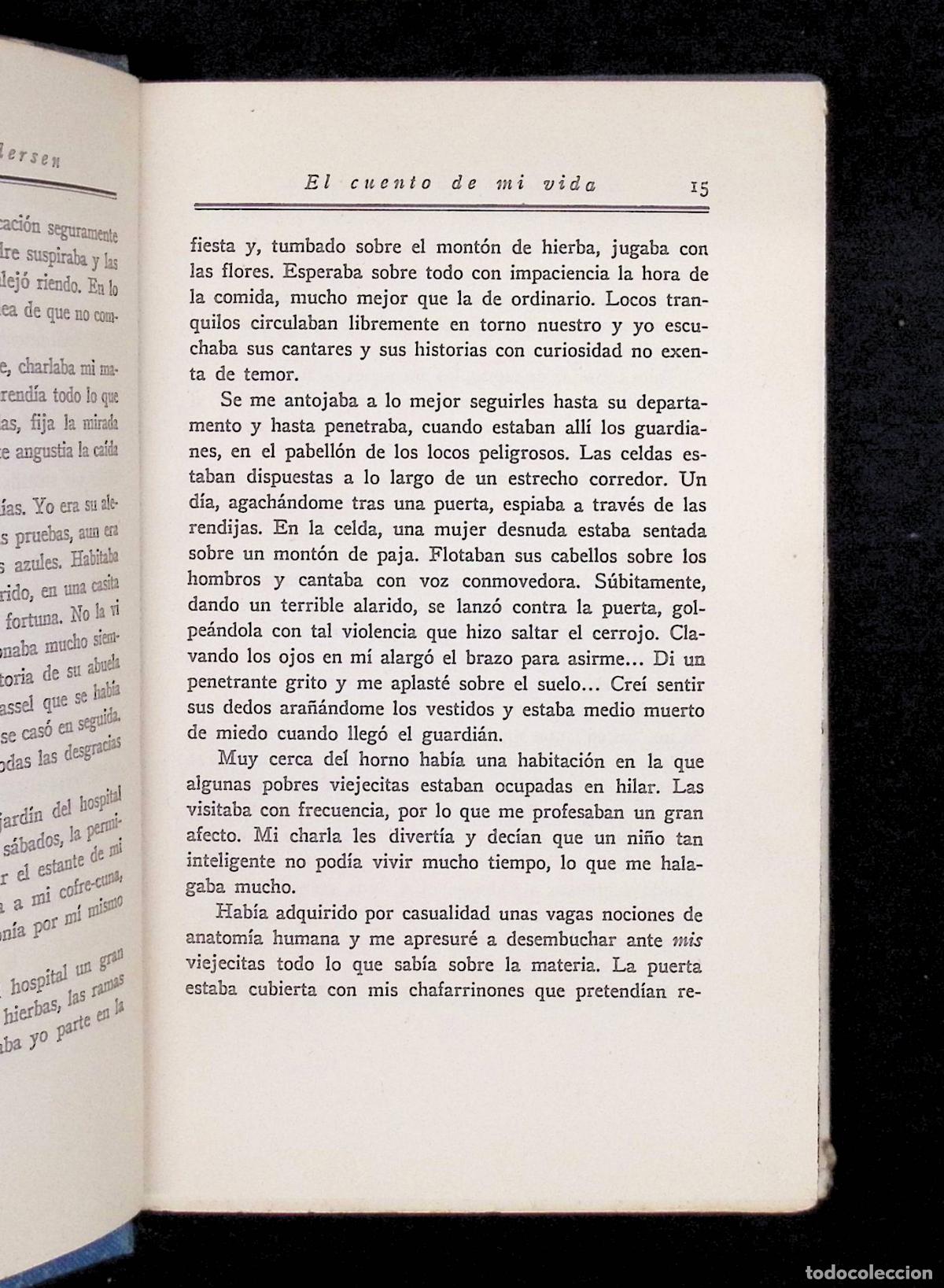 Libros de segunda mano: EL CUENTO DE MI VIDA. - ANDERSEN, H. C. - Foto 3