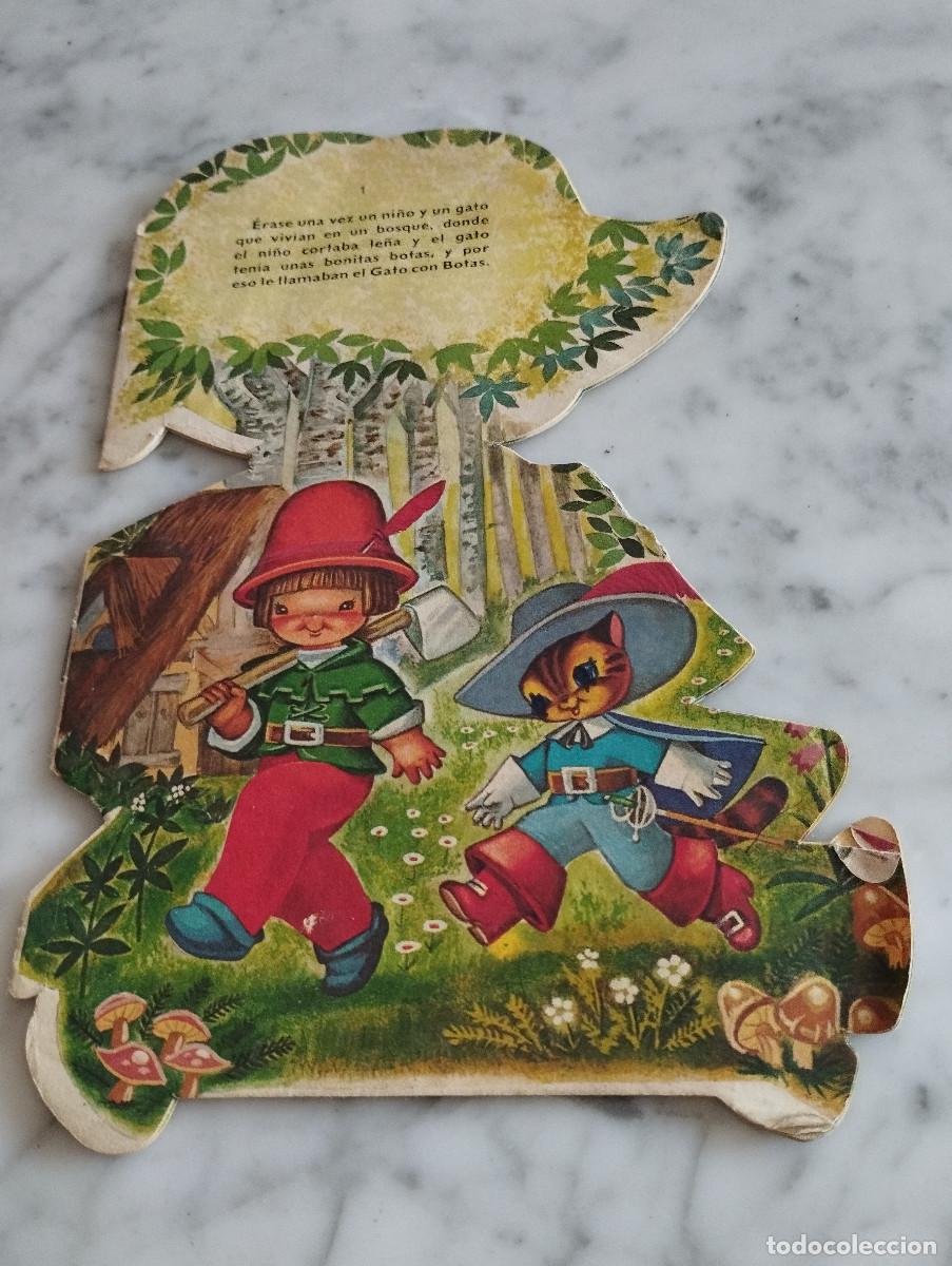 Libros de segunda mano: CUENTO TROQUELADO - EL GATO CON BOTAS - LE FALTAN LAS TAPAS - Foto 1