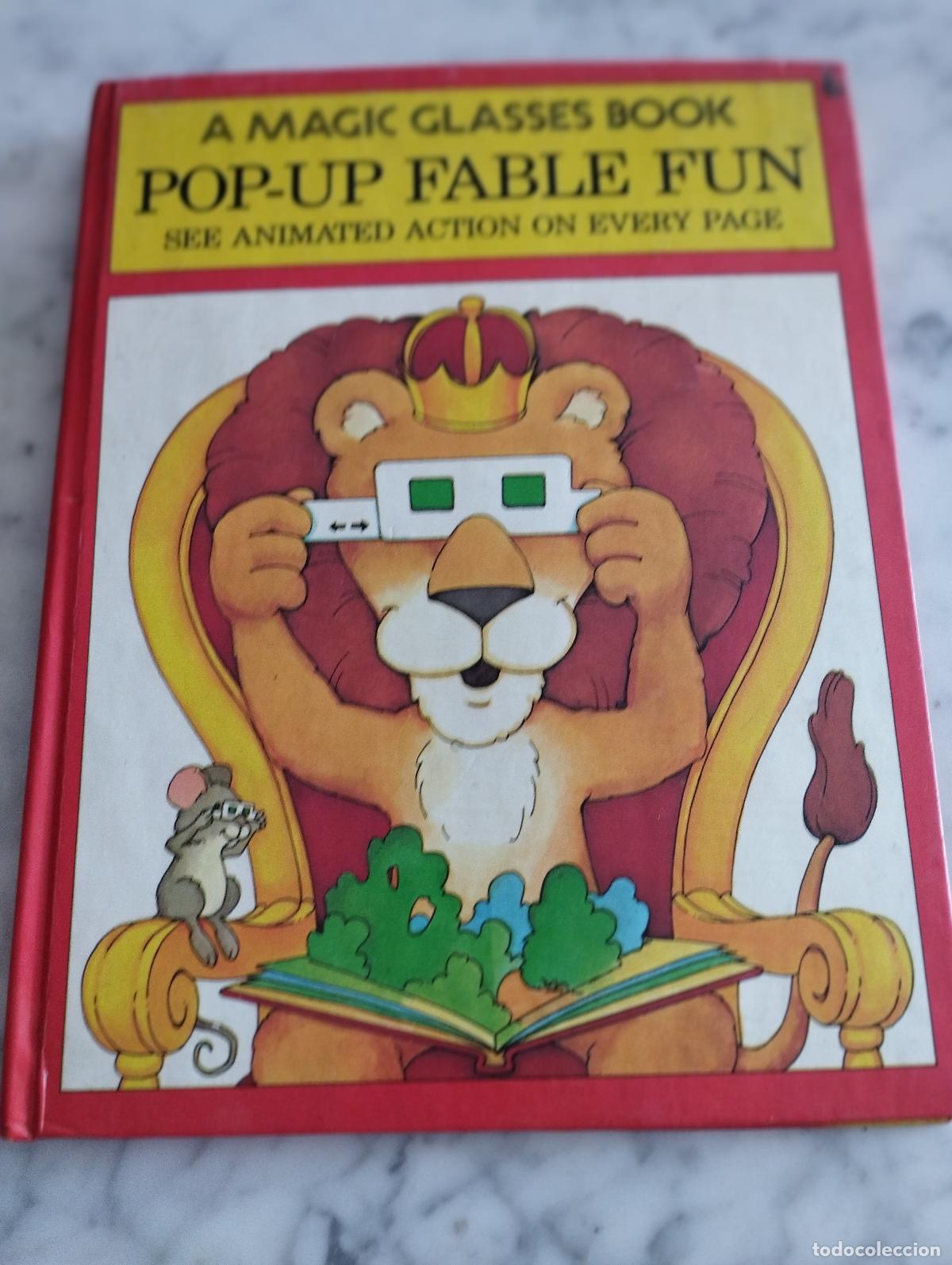 Second hand books: CUENTO - A MAGIC GLASSES BOOK- POP-UP FABLE FUN