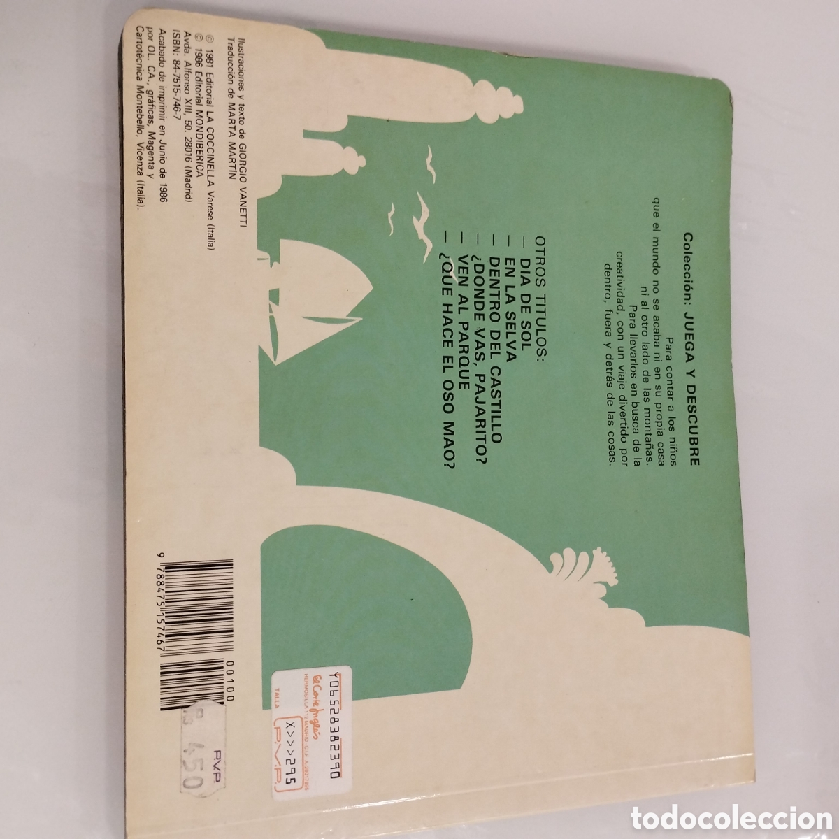 Libros de segunda mano: La isla, Montena- Mondiberica. - Foto 3