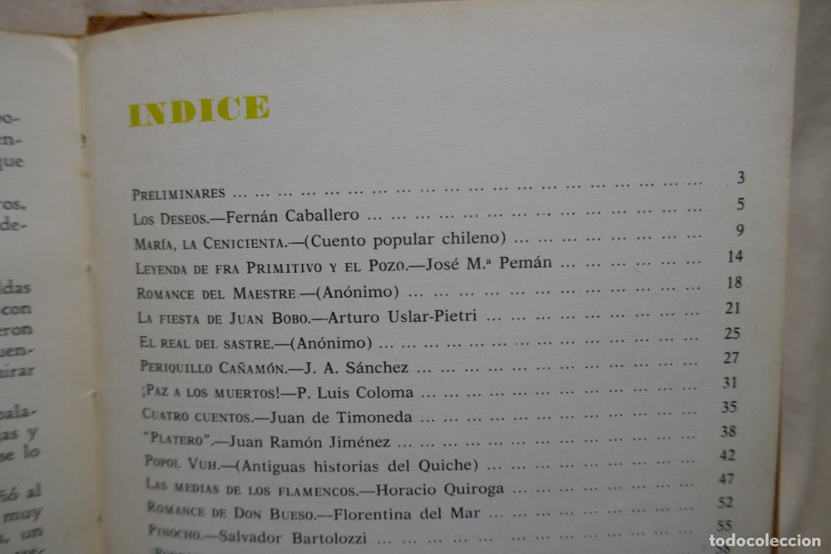 Libros de segunda mano: Cuentos Leyendas. Selecci&oacute;n: Francisco Ribes. 1967 - Foto 13
