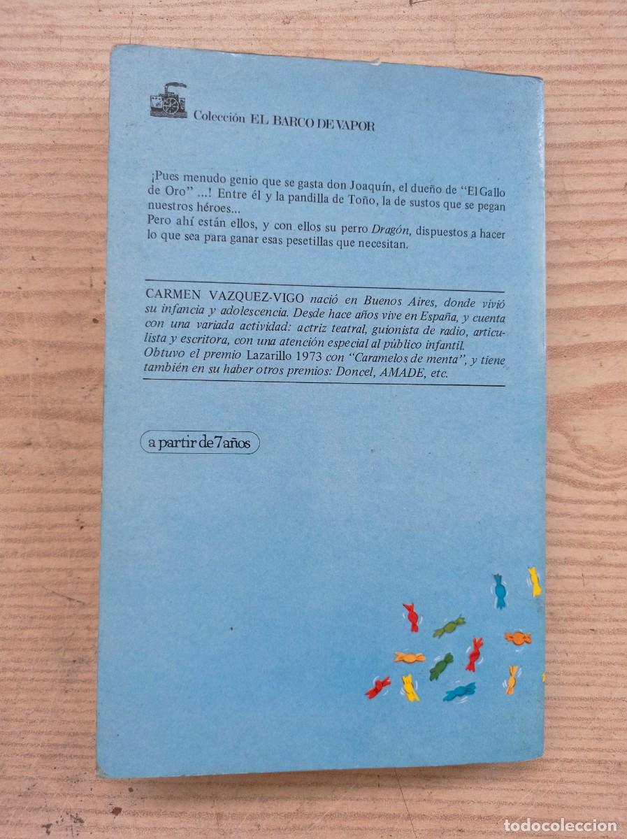 Libros de segunda mano: Barco De Vapor Serie Azul - Caramelos De Menta - SM - Foto 3