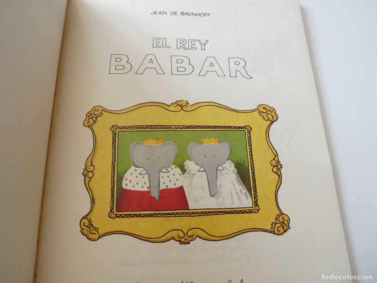 Libros de segunda mano: El Rey Babar Jean de Brunhoff Ref: 3-420 - Foto 3