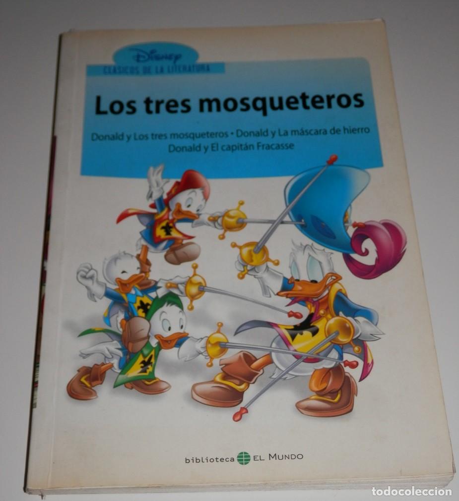 Libros de segunda mano: LIBRO DISNEY CLASICOS DE LA LITERATURA - LOS 3 MOSQUETEROS