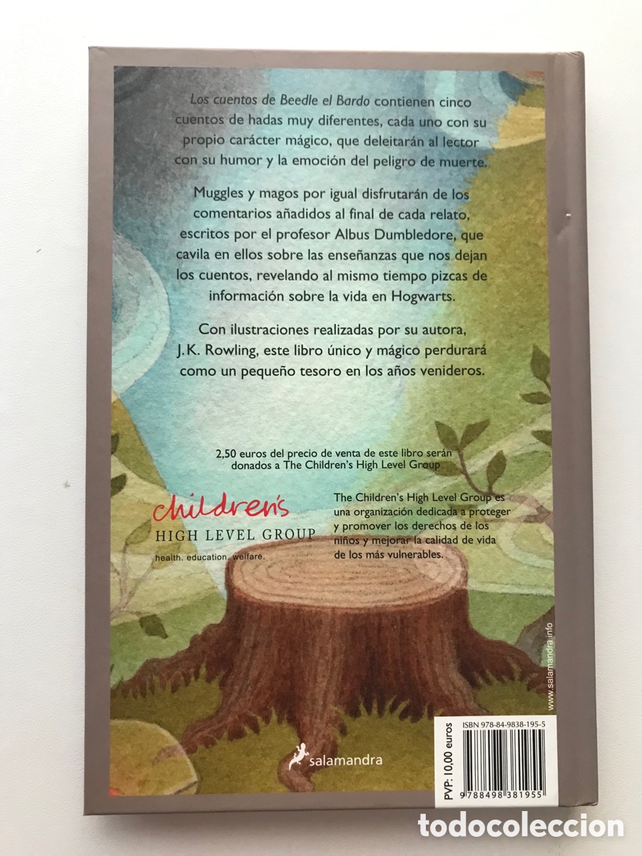 Libros de segunda mano: Los cuentos de Beedle el bardo. J.K Rowling - Foto 2