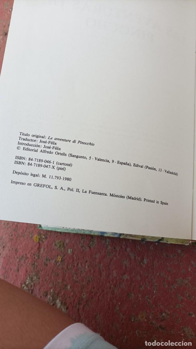 Libros de segunda mano: Libro Las Aventuras de Pinocho - Foto 4