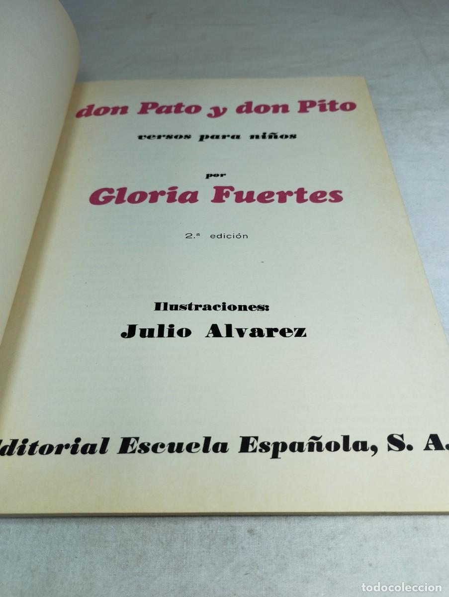 Libros de segunda mano: Don Pato y don Pito. Gloria Fuertes. - Foto 2