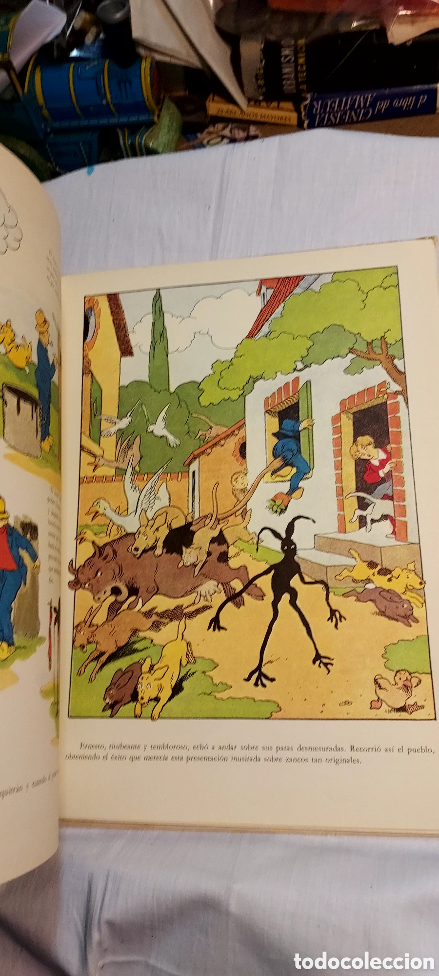 Libros de segunda mano: GEDEON EN EL BOSQUE.BENJAMIN RABIER.EDICIONES ALFAGUARA.1977 - Foto 4