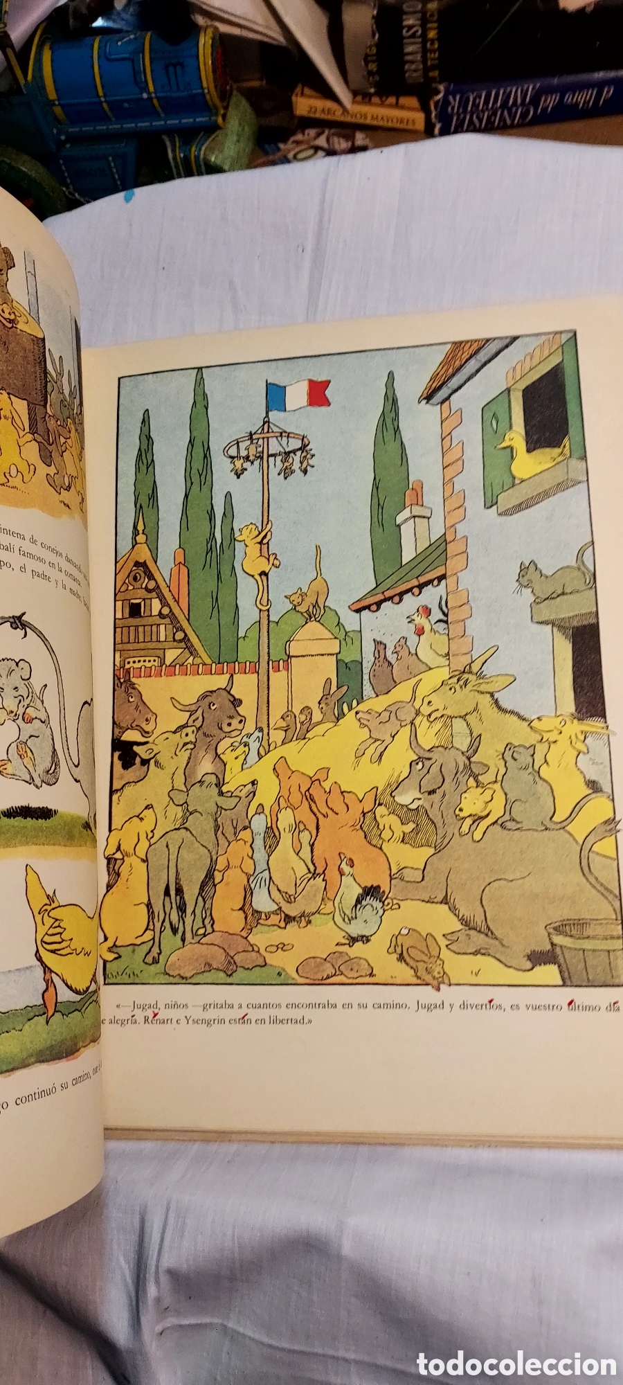 Libros de segunda mano: GEDEON EN EL BOSQUE.BENJAMIN RABIER.EDICIONES ALFAGUARA.1977 - Foto 5
