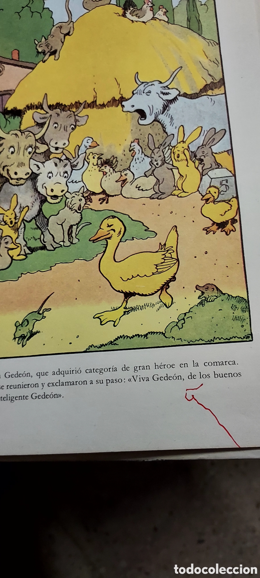 Libros de segunda mano: GEDEON EN EL BOSQUE.BENJAMIN RABIER.EDICIONES ALFAGUARA.1977 - Foto 8