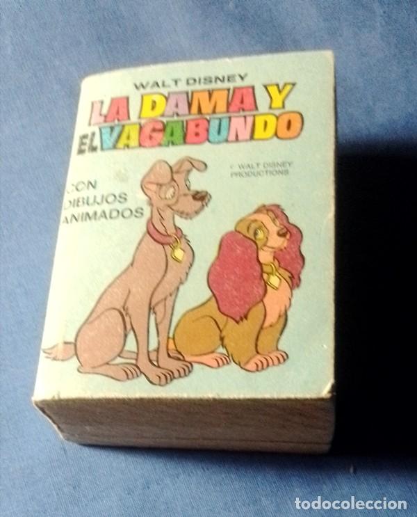 Libros de segunda mano: Mini libro infantil Walt Disney La dama y el vagabundo - Foto 1