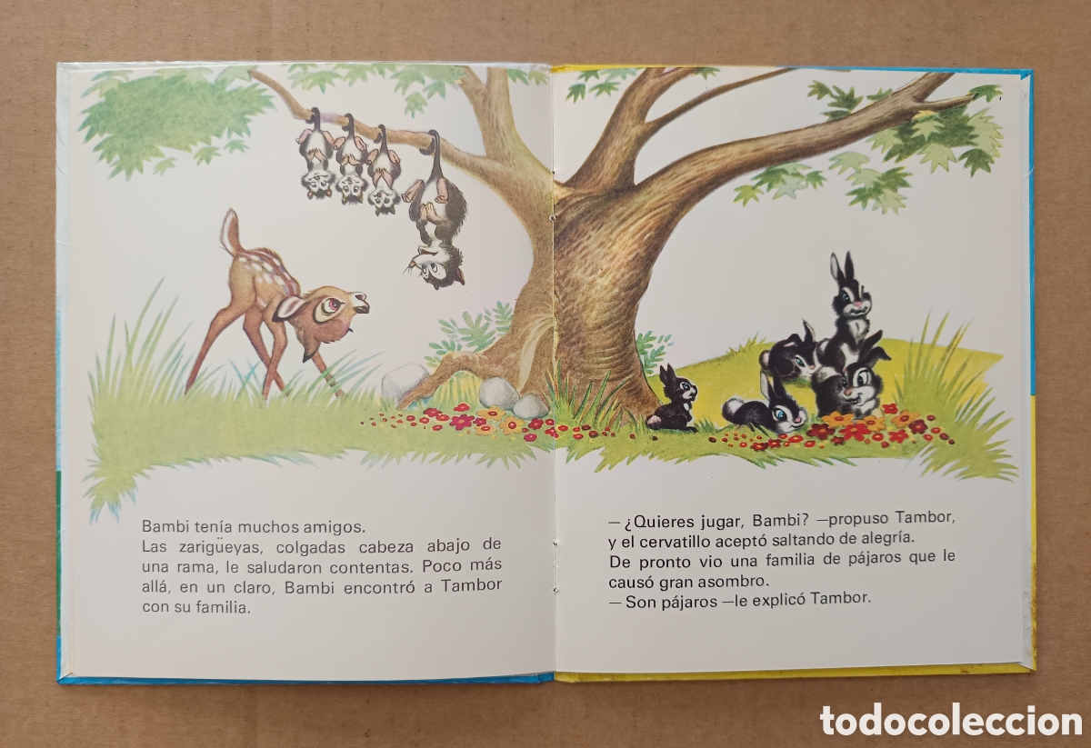 Libros de segunda mano: Cuentos Alegres de Walt Disney n&deg;3: Bambi (Molino, 1972). - Foto 4