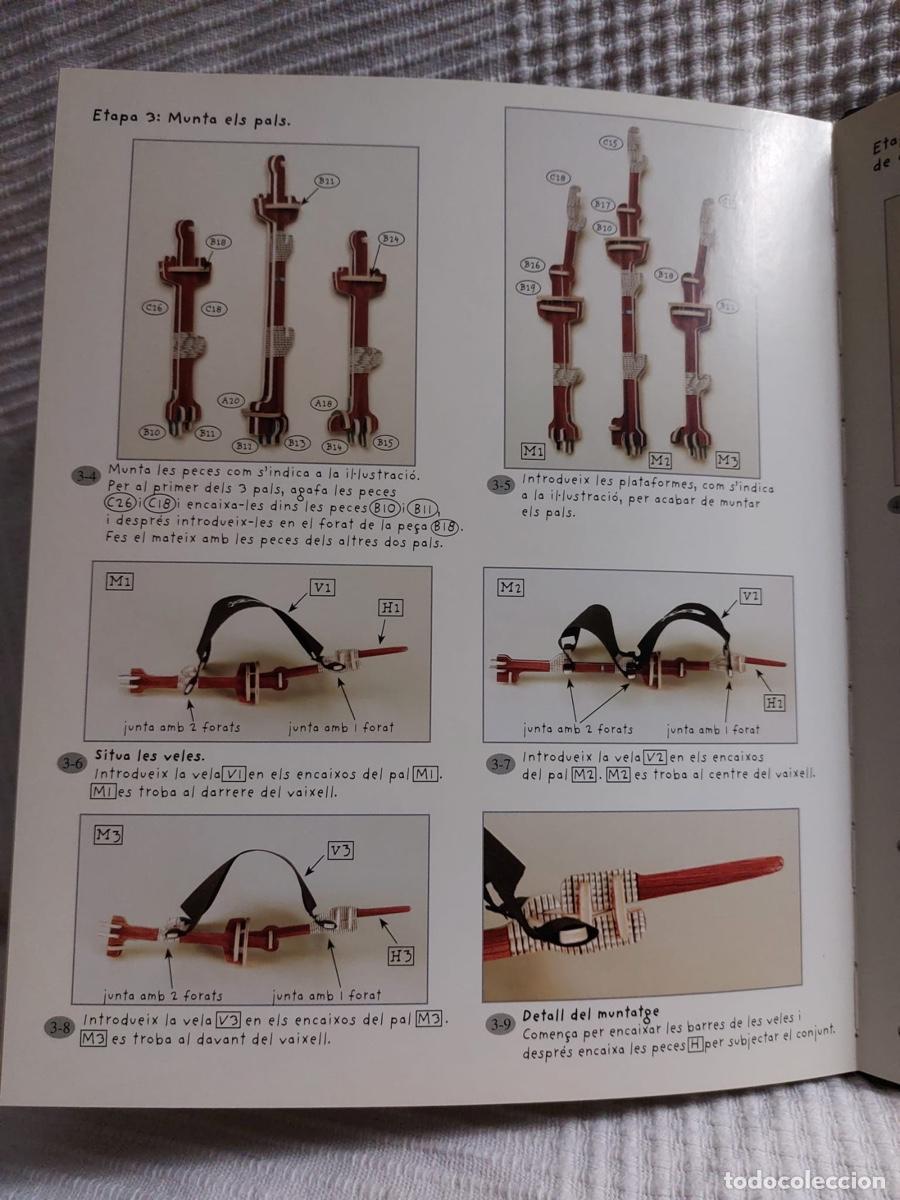Libros de segunda mano: PIRATES Llibres per construir. Versi&oacute;n en catal&aacute;n - Foto 3