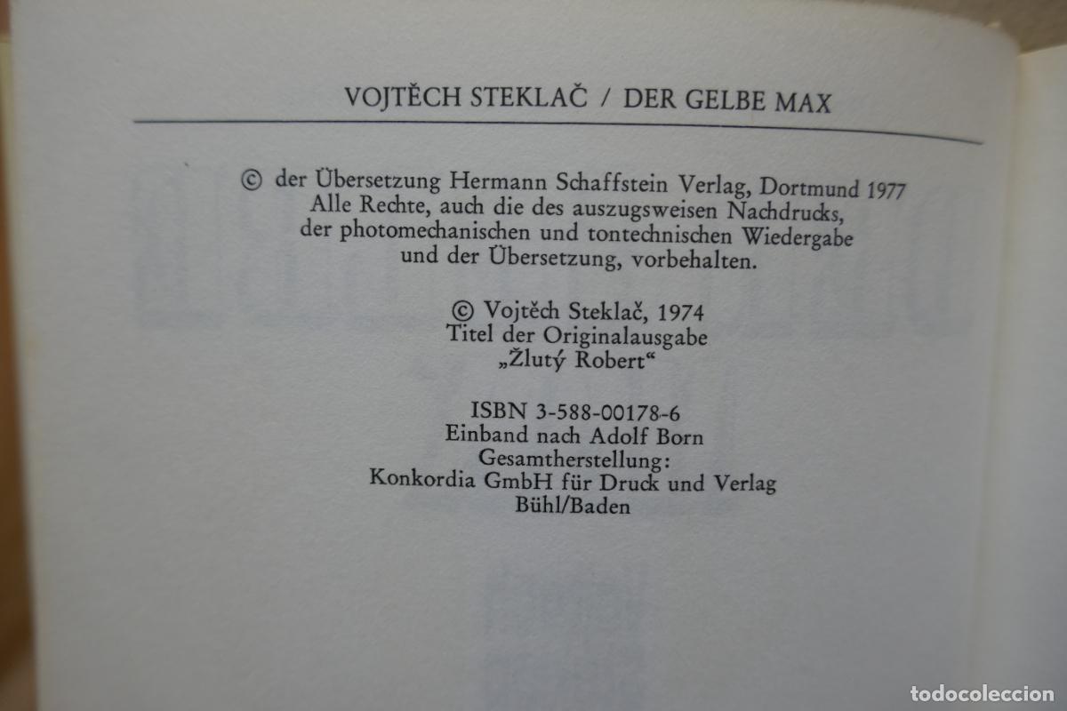 Libros de segunda mano: DER GELBE MAX - VOJTECH STEKLAC (LIBRO INFANTIL EN ALEM&Aacute;N) - Foto 5