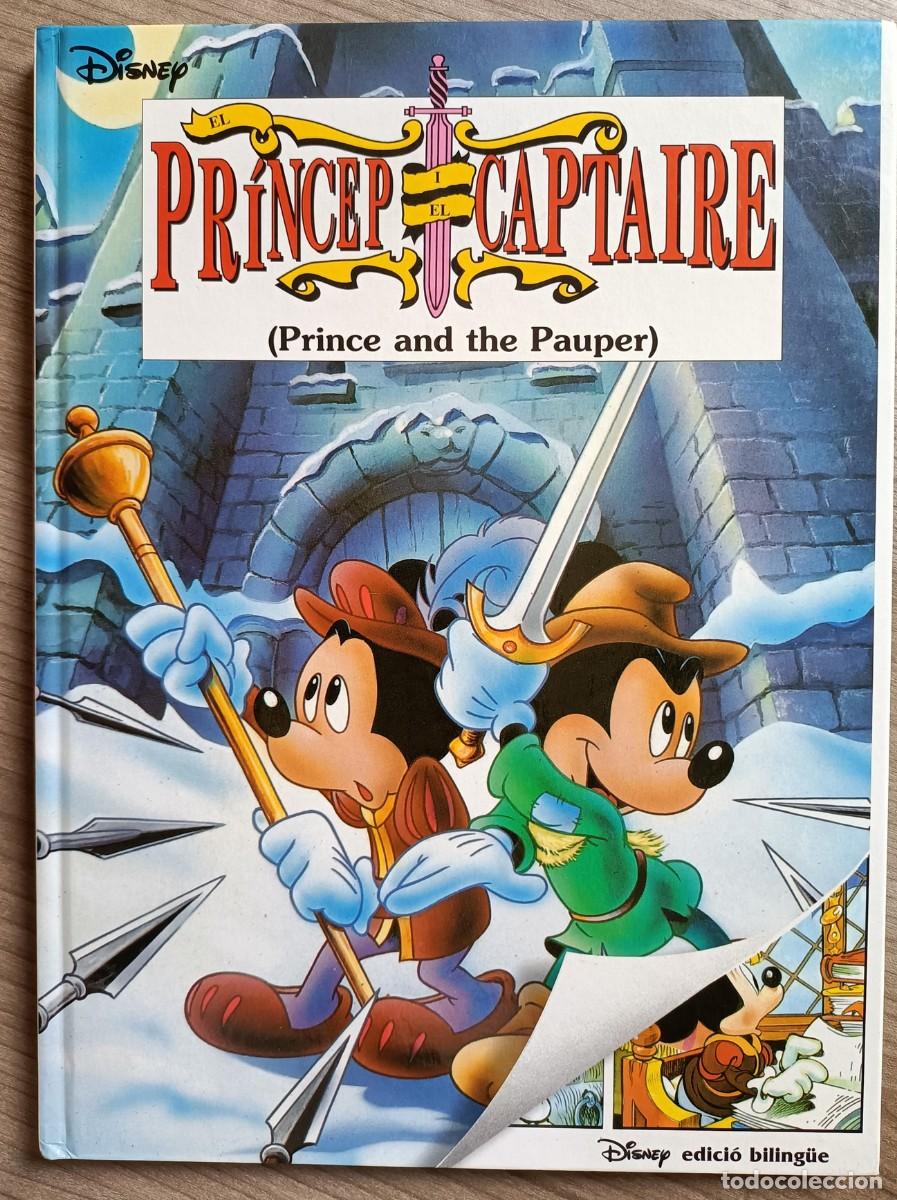Libros de segunda mano: Cuento, comic Disney en catalan Mickey, el princep captaire - Foto 1