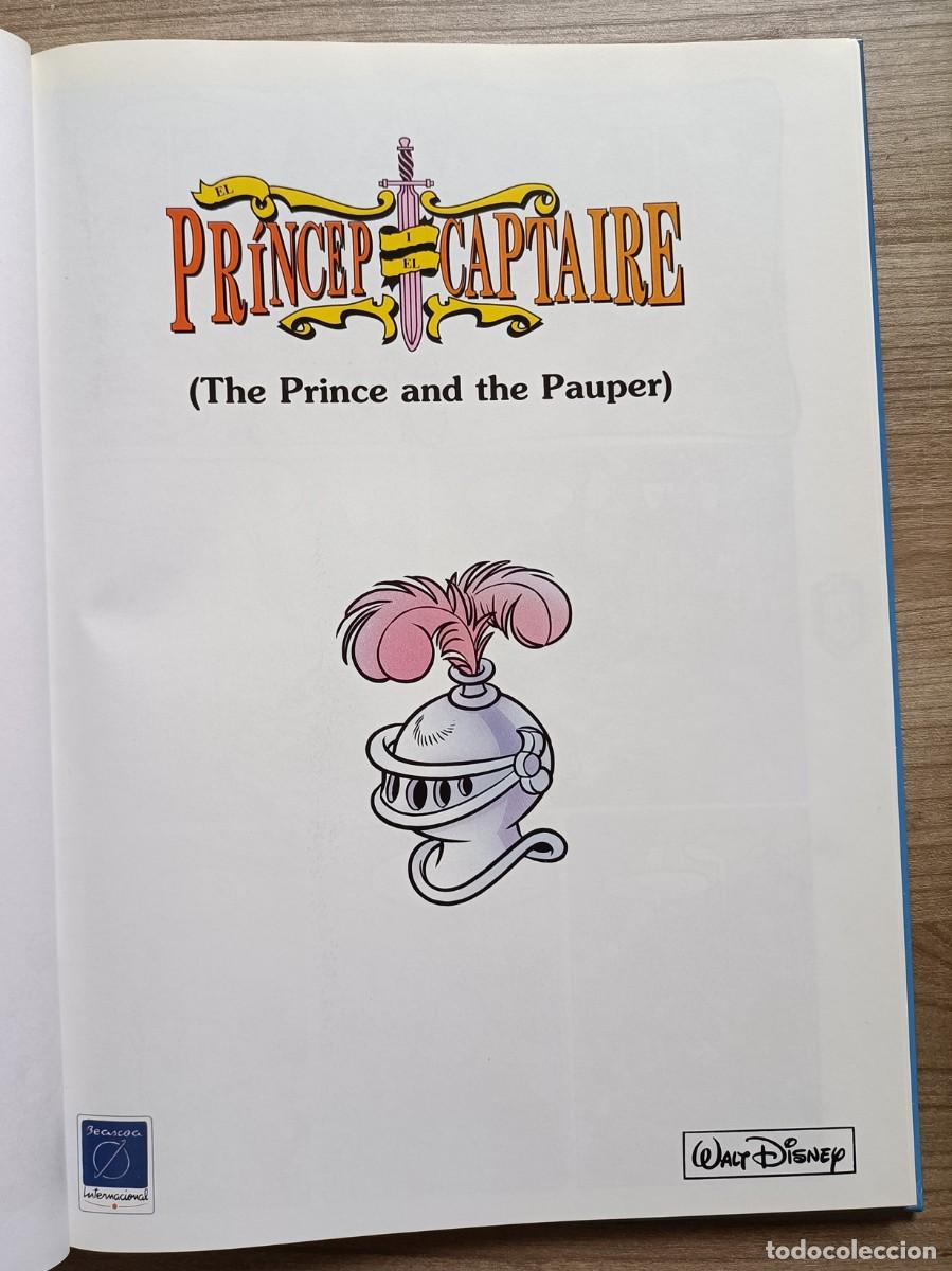 Libros de segunda mano: Cuento, comic Disney en catalan Mickey, el princep captaire - Foto 3