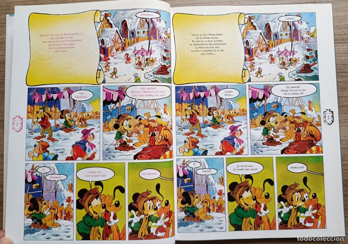 Libros de segunda mano: Cuento, comic Disney en catalan Mickey, el princep captaire - Foto 4