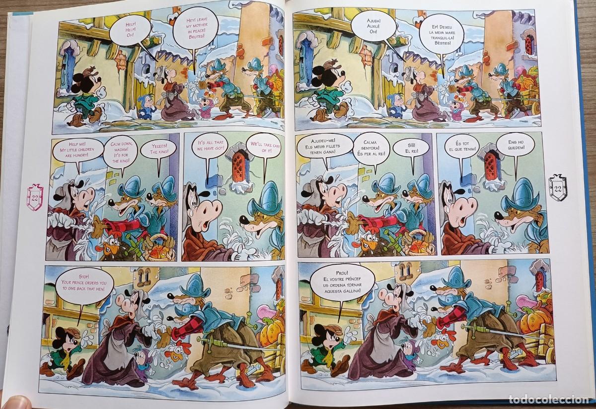 Libros de segunda mano: Cuento, comic Disney en catalan Mickey, el princep captaire - Foto 6