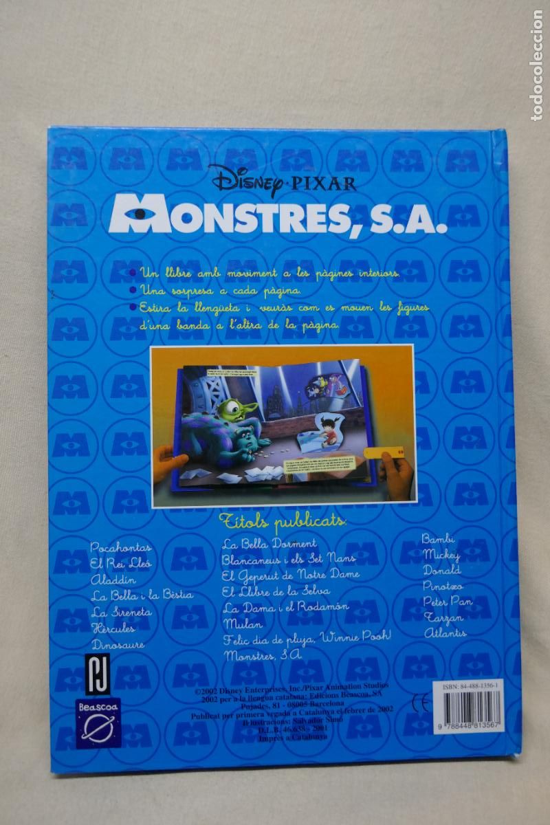 Libros de segunda mano: MONSTRES S.A. - DISNEY PIXAR (DIFICIL) - Foto 10