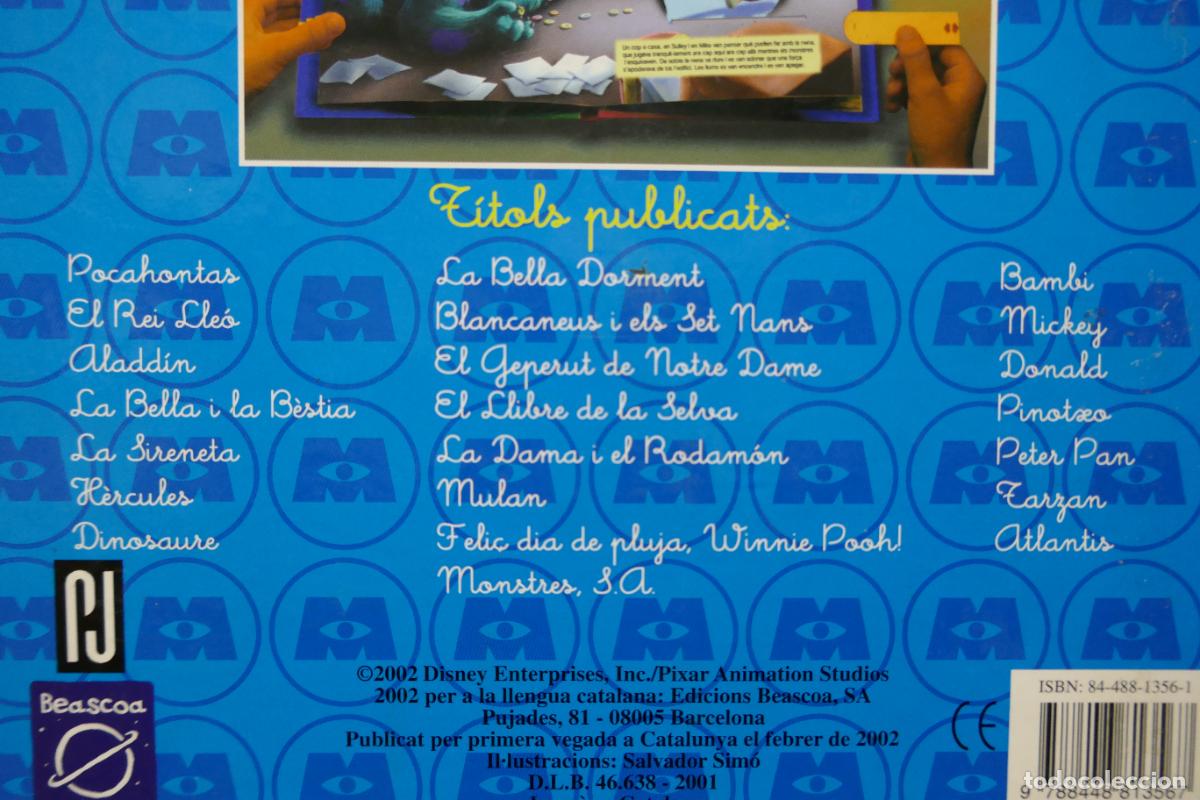 Libros de segunda mano: MONSTRES S.A. - DISNEY PIXAR (DIFICIL) - Foto 13