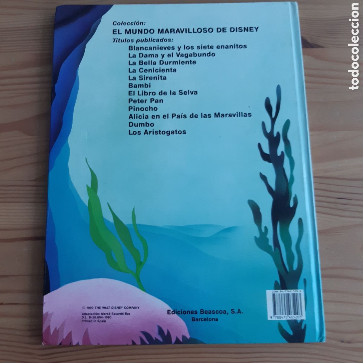 Libros de segunda mano: La Sirenita. BEASCOA 1990. - Foto 2