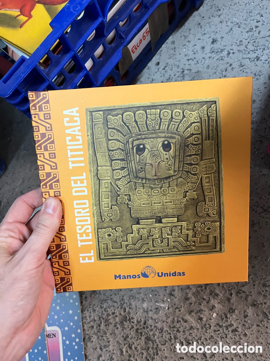 Libros de segunda mano: Esco43 libro ilustrado EL TESORO DEL TITICACA