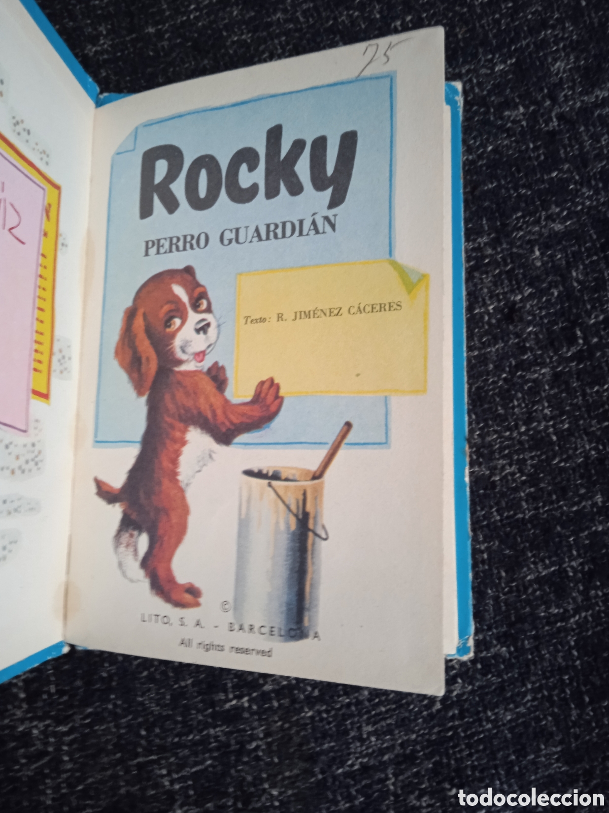 Libros de segunda mano: CUENTO - ROCKY PERRO GUARDIAN - Foto 2