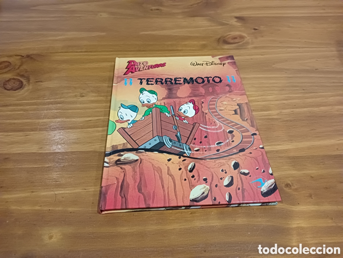 Libros de segunda mano: Terremoto. Pato Aventuras. - Foto 1