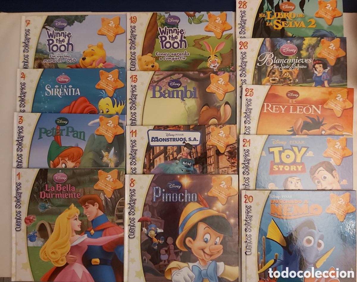 Libros de segunda mano: 13 CUENTOS SOLIDARIOS DISNEY PIXAR 2009 - Foto 1