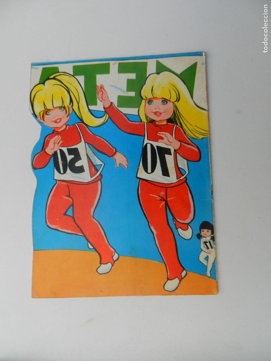 Libros de segunda mano: DOS CHICAS - CUENTO TROQUELADO - EDITORIAL VILMAR 1982. - Foto 2